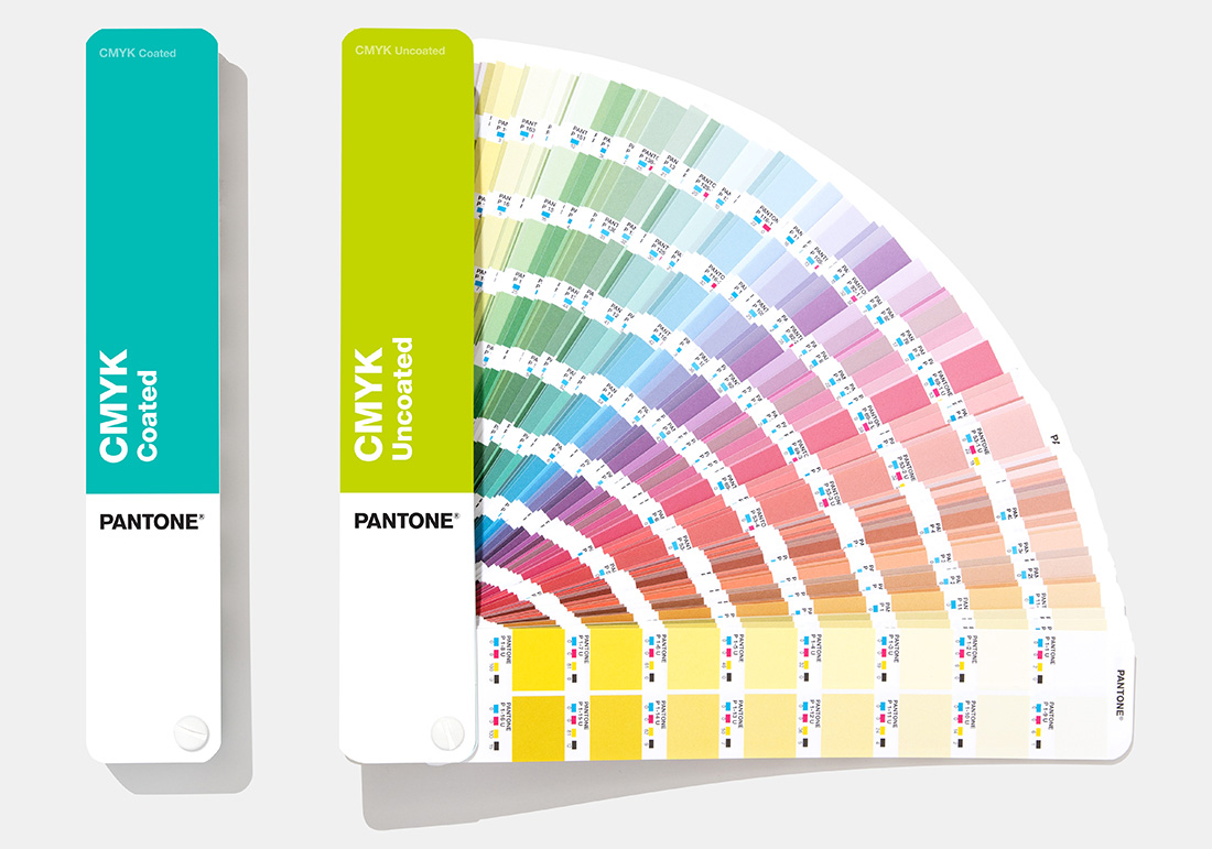 Pantone CMYK Guides coated & uncoated